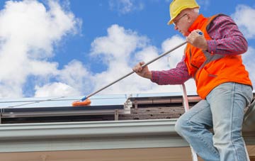 Gromford soft wash roof cleaning